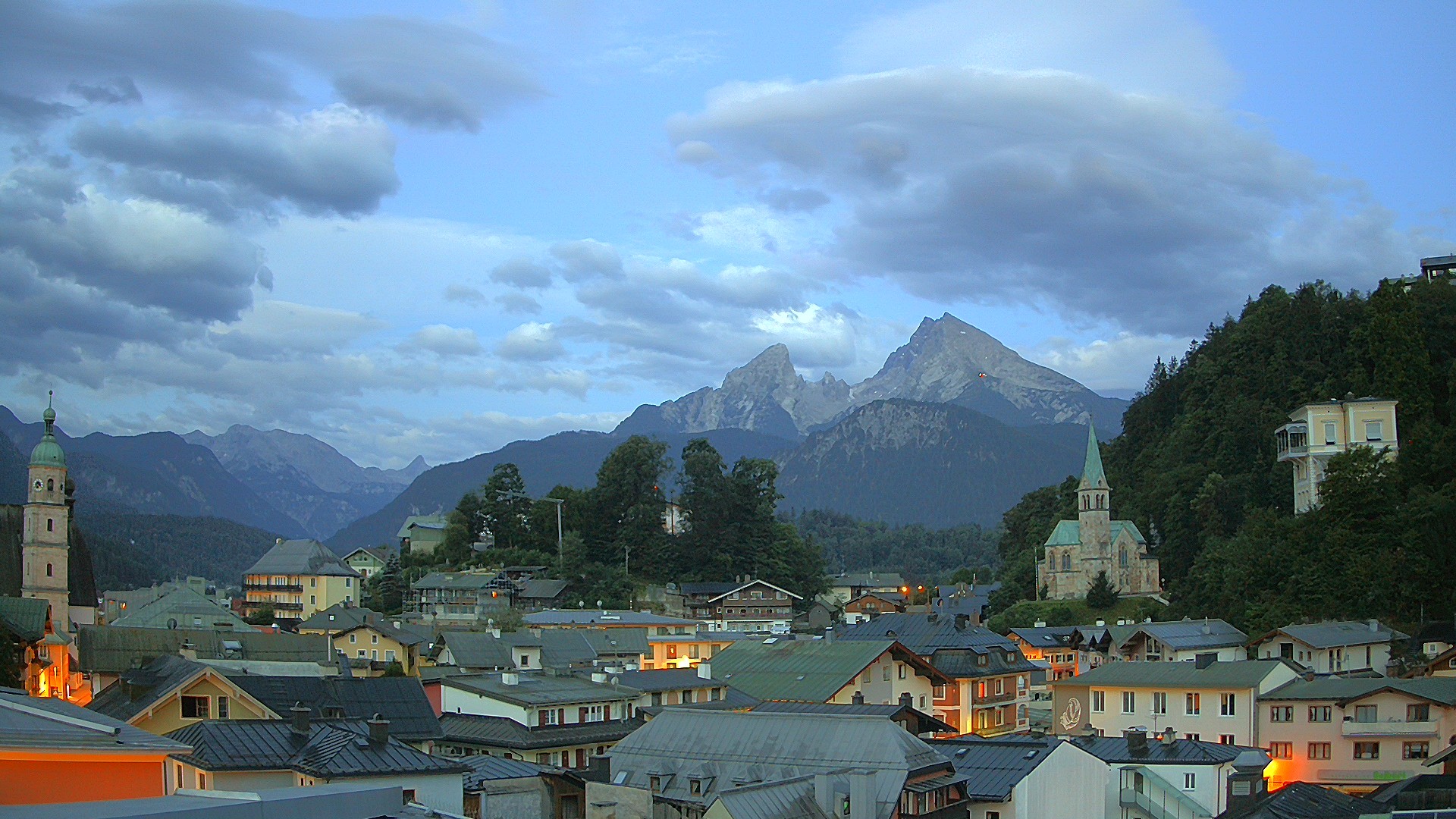 Archiv Foto Webcam Zentrum von Berchtesgaden