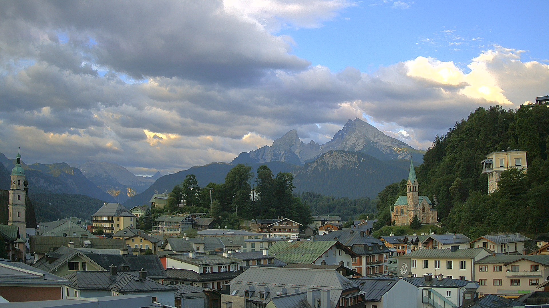 Archiv Foto Webcam Zentrum von Berchtesgaden