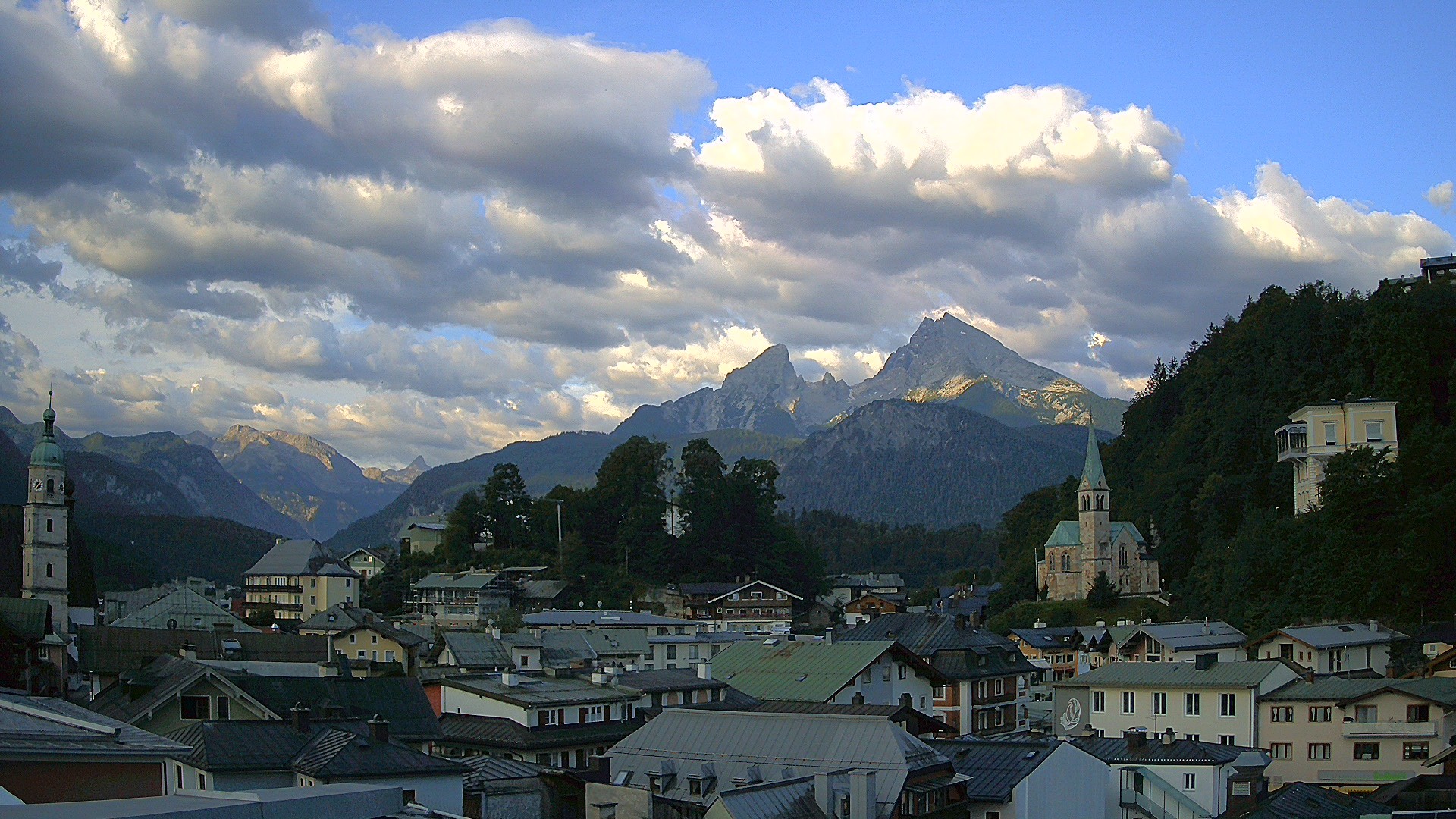 Archiv Foto Webcam Zentrum von Berchtesgaden