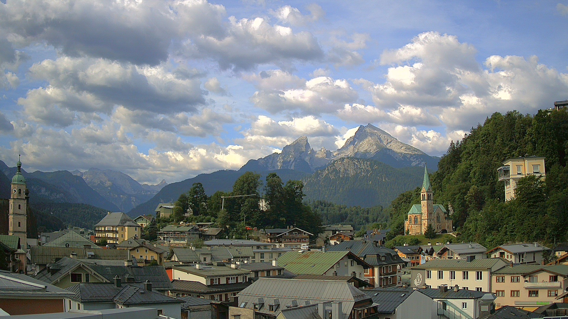 Archiv Foto Webcam Zentrum von Berchtesgaden
