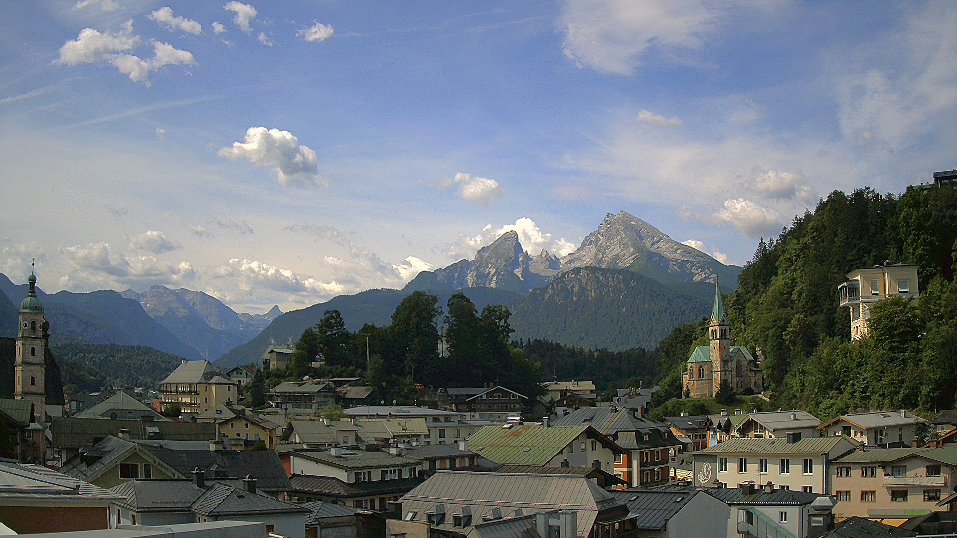 Archiv Foto Webcam Zentrum von Berchtesgaden
