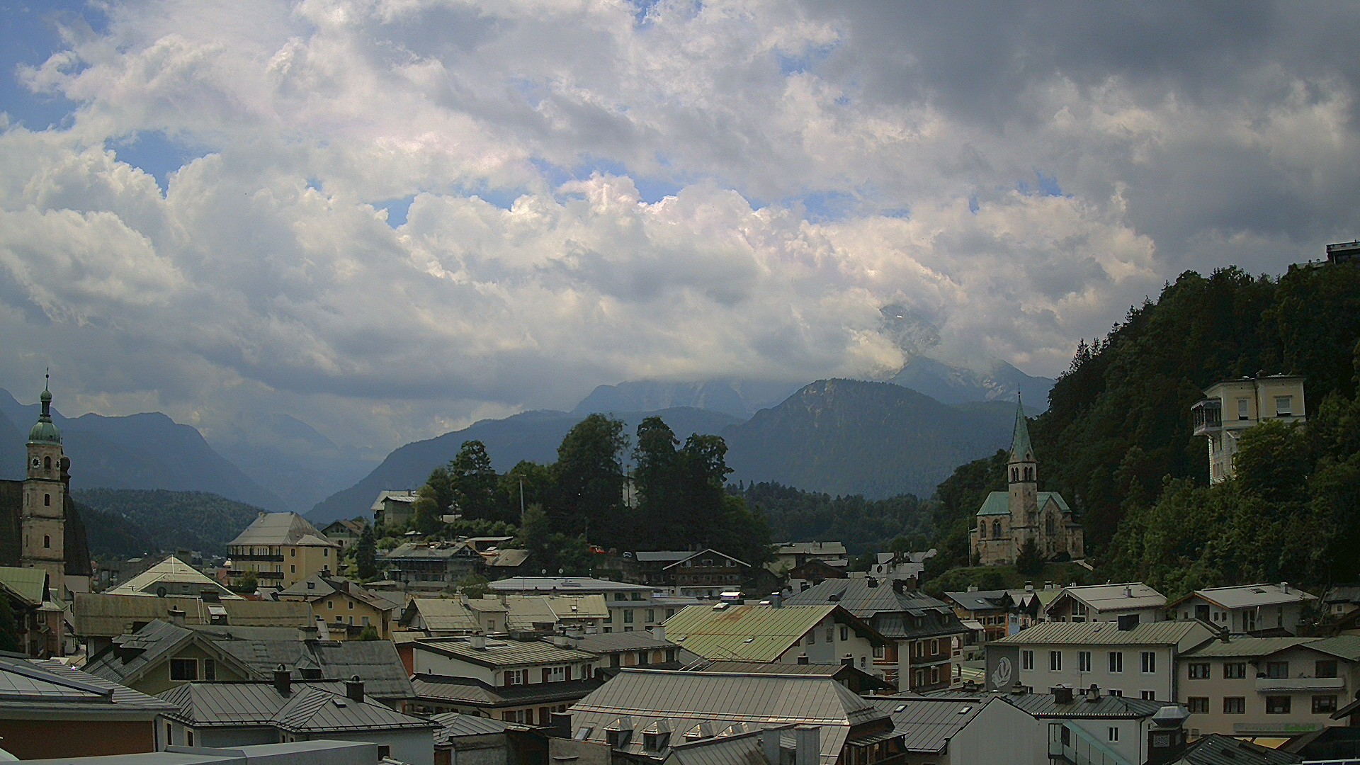 Archiv Foto Webcam Zentrum von Berchtesgaden