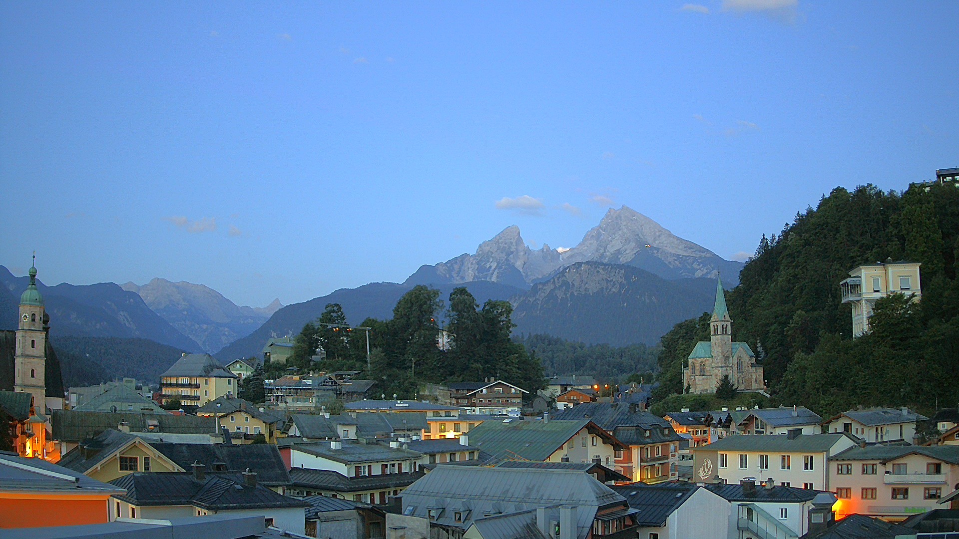 Archiv Foto Webcam Zentrum von Berchtesgaden