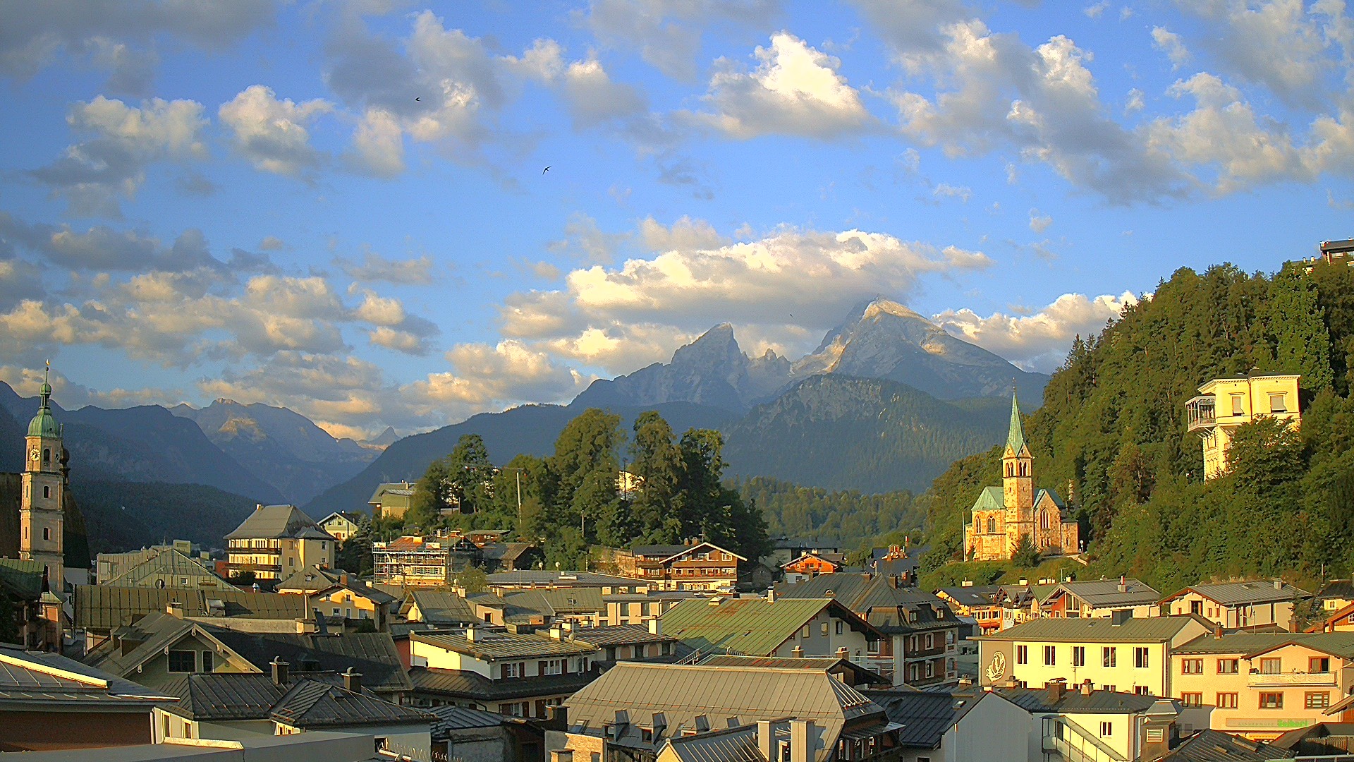 Archiv Foto Webcam Zentrum von Berchtesgaden
