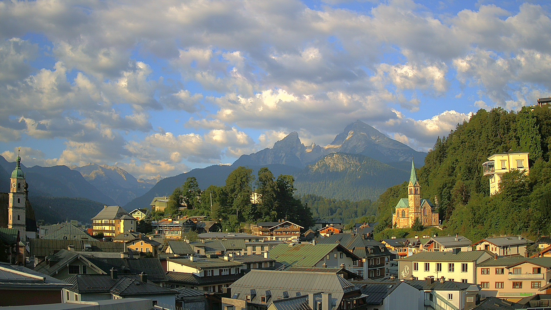 Archiv Foto Webcam Zentrum von Berchtesgaden