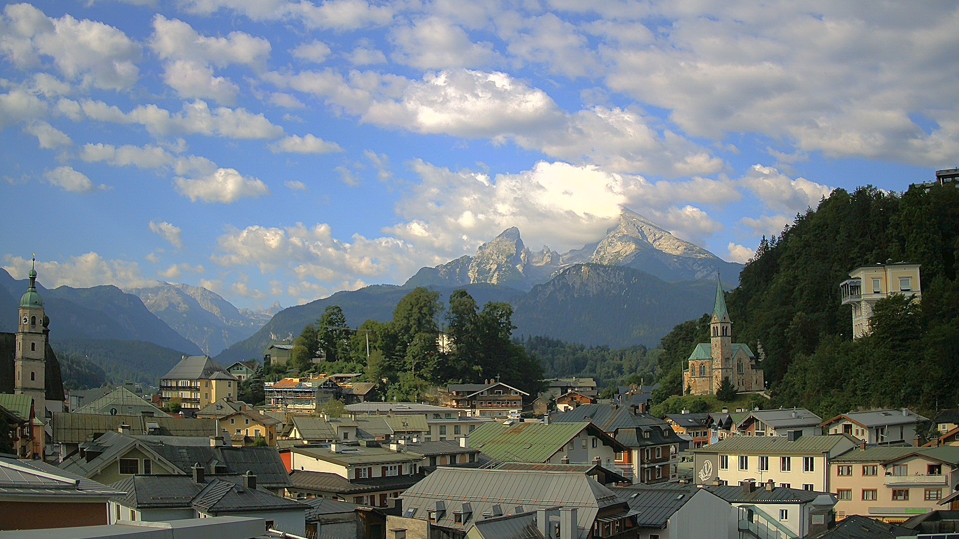 Archiv Foto Webcam Zentrum von Berchtesgaden