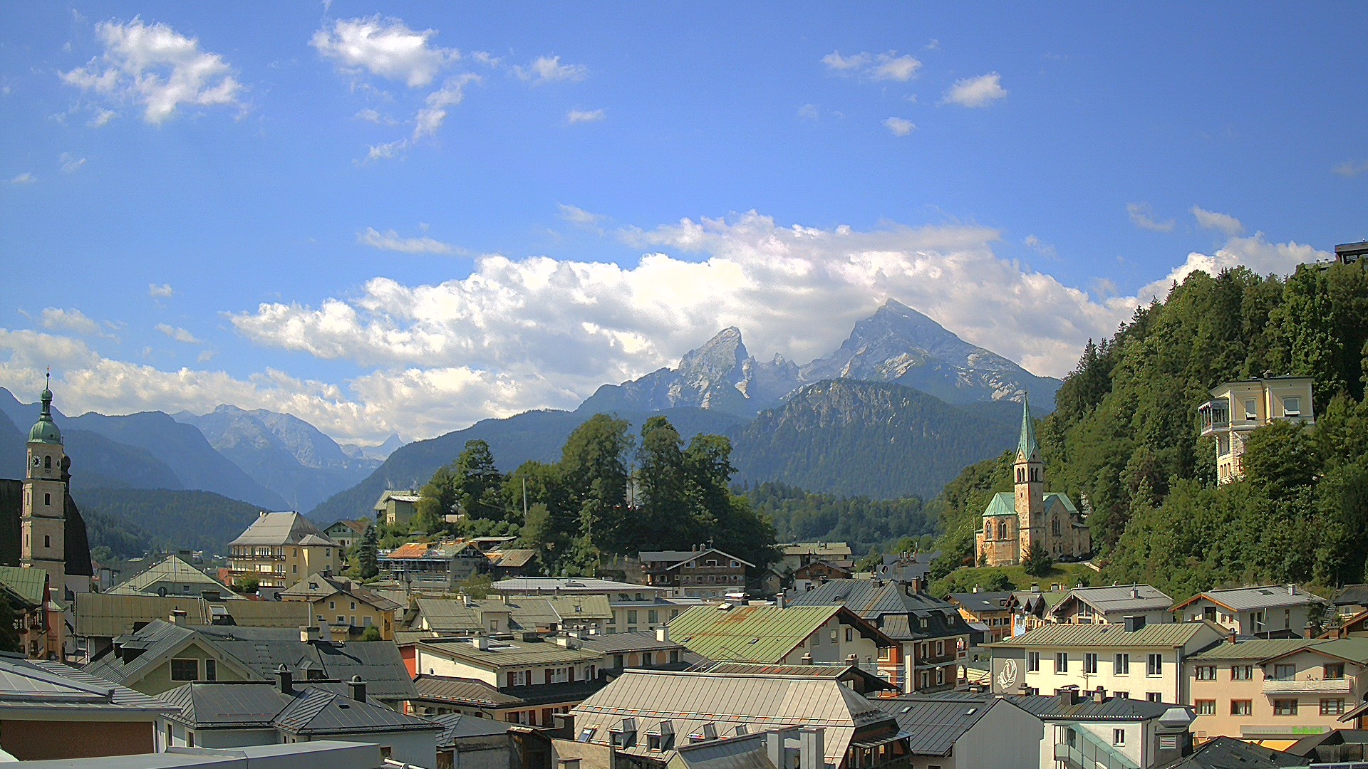 Archiv Foto Webcam Zentrum von Berchtesgaden