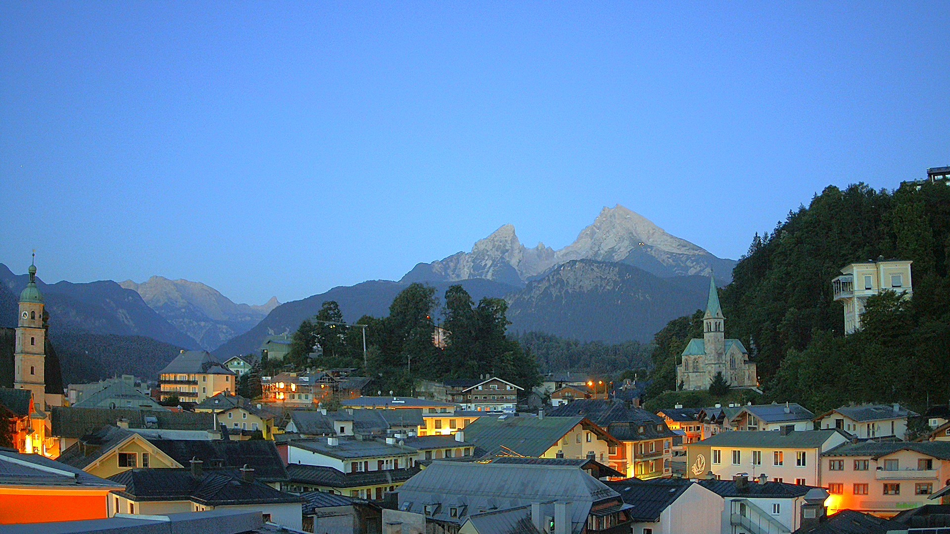 Archiv Foto Webcam Zentrum von Berchtesgaden
