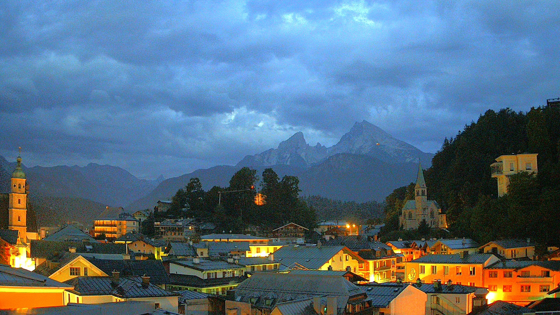 Archiv Foto Webcam Zentrum von Berchtesgaden