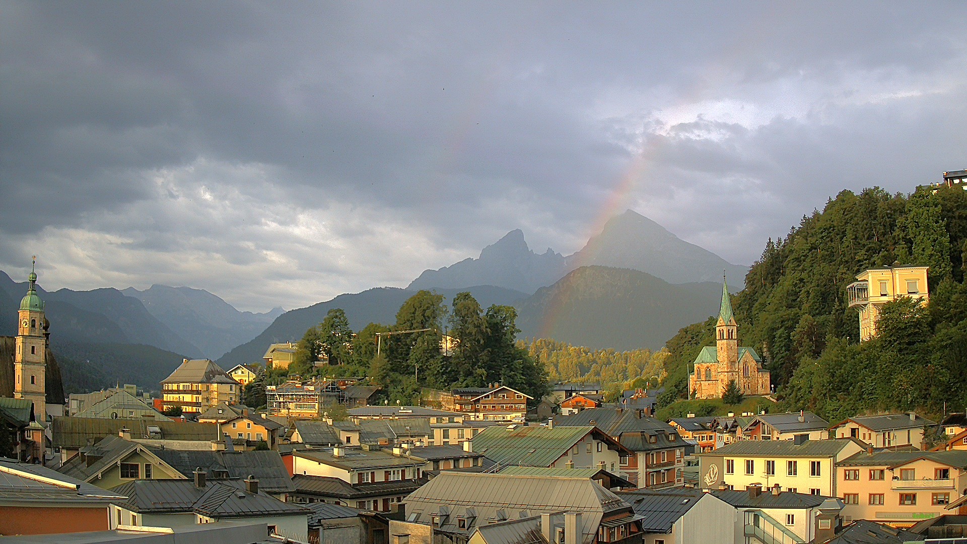 Archiv Foto Webcam Zentrum von Berchtesgaden