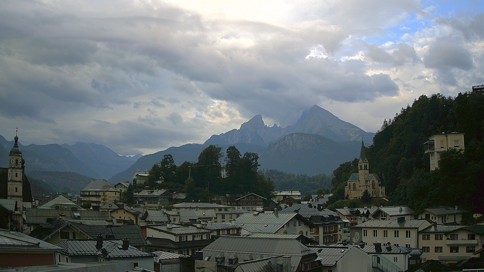 Archiv Foto Webcam Zentrum von Berchtesgaden