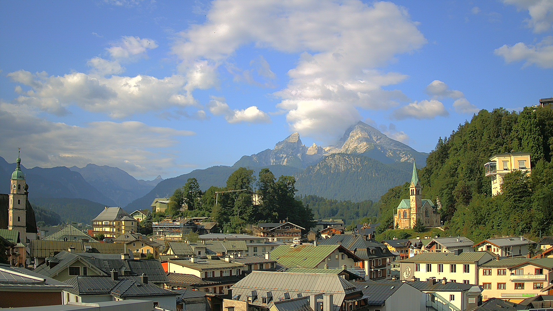 Archiv Foto Webcam Zentrum von Berchtesgaden