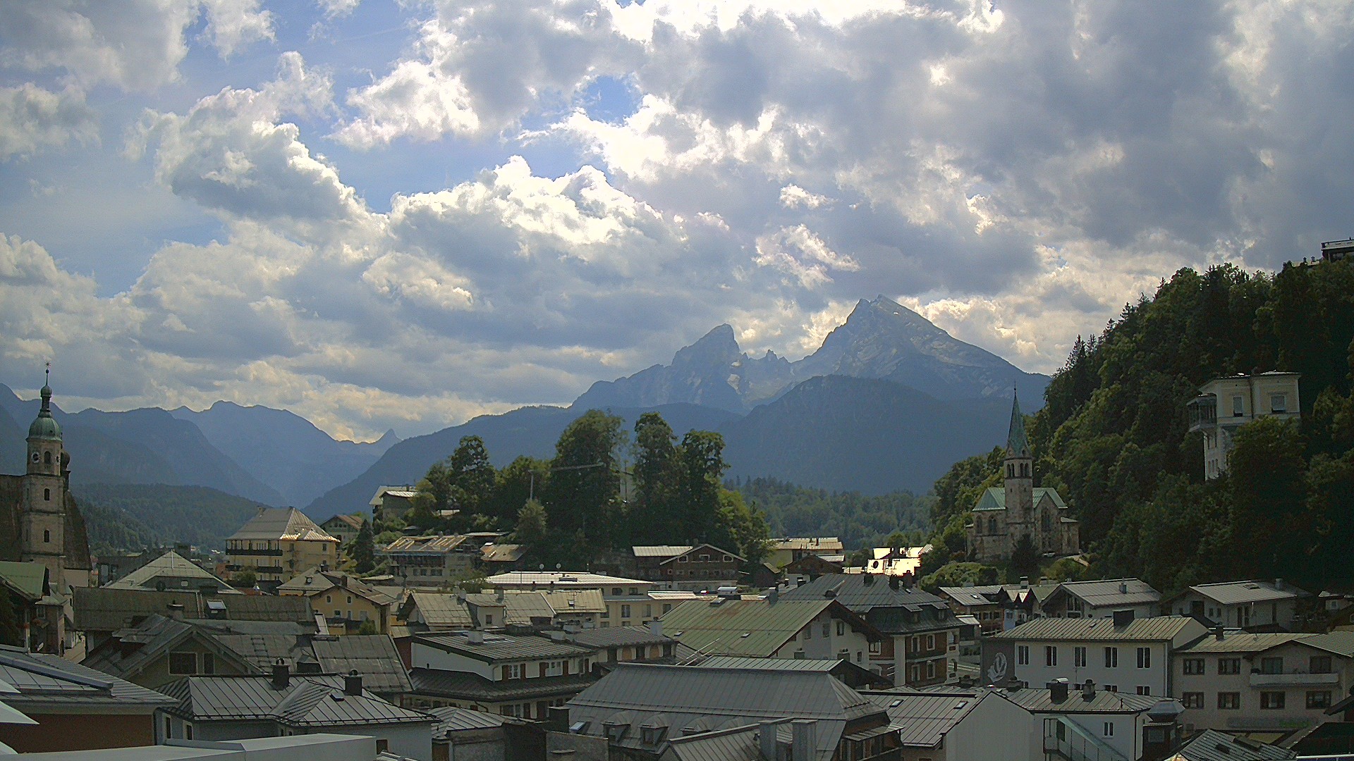 Archiv Foto Webcam Zentrum von Berchtesgaden