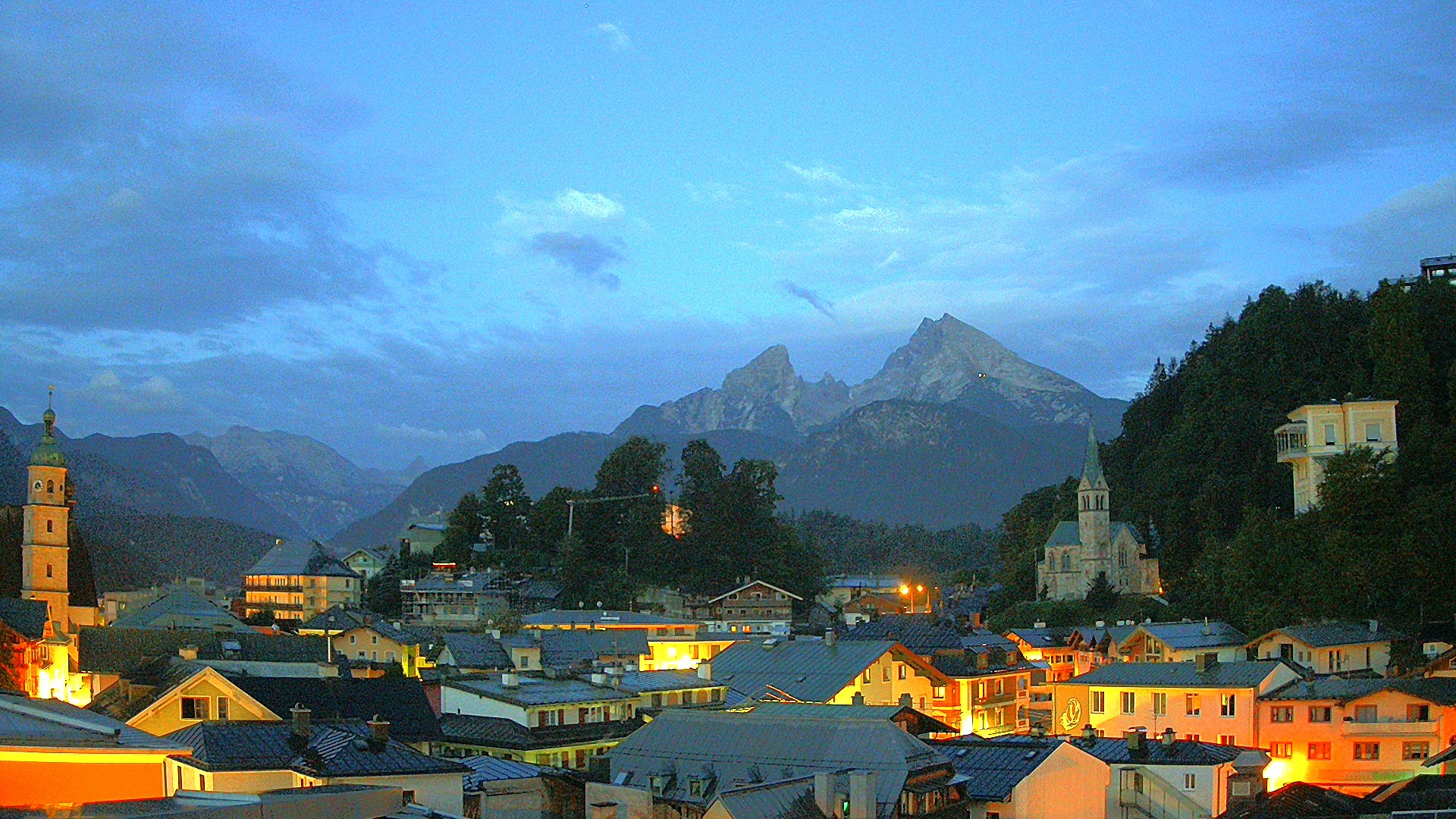 Archiv Foto Webcam Zentrum von Berchtesgaden