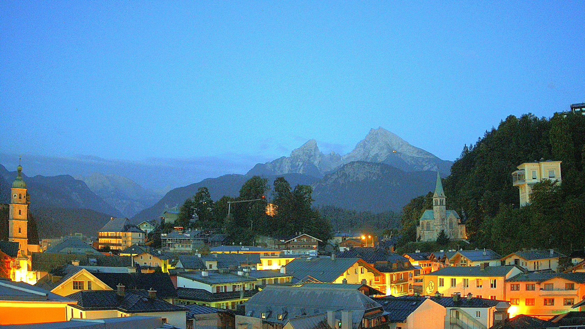 Archiv Foto Webcam Zentrum von Berchtesgaden