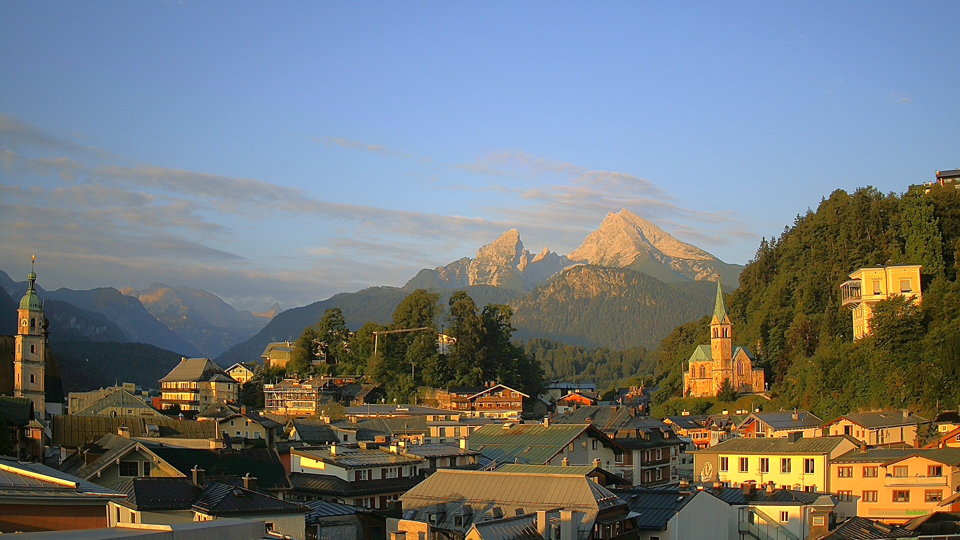 Archiv Foto Webcam Zentrum von Berchtesgaden