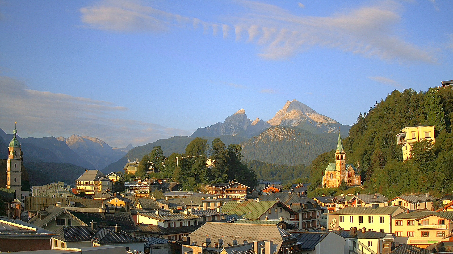 Archiv Foto Webcam Zentrum von Berchtesgaden