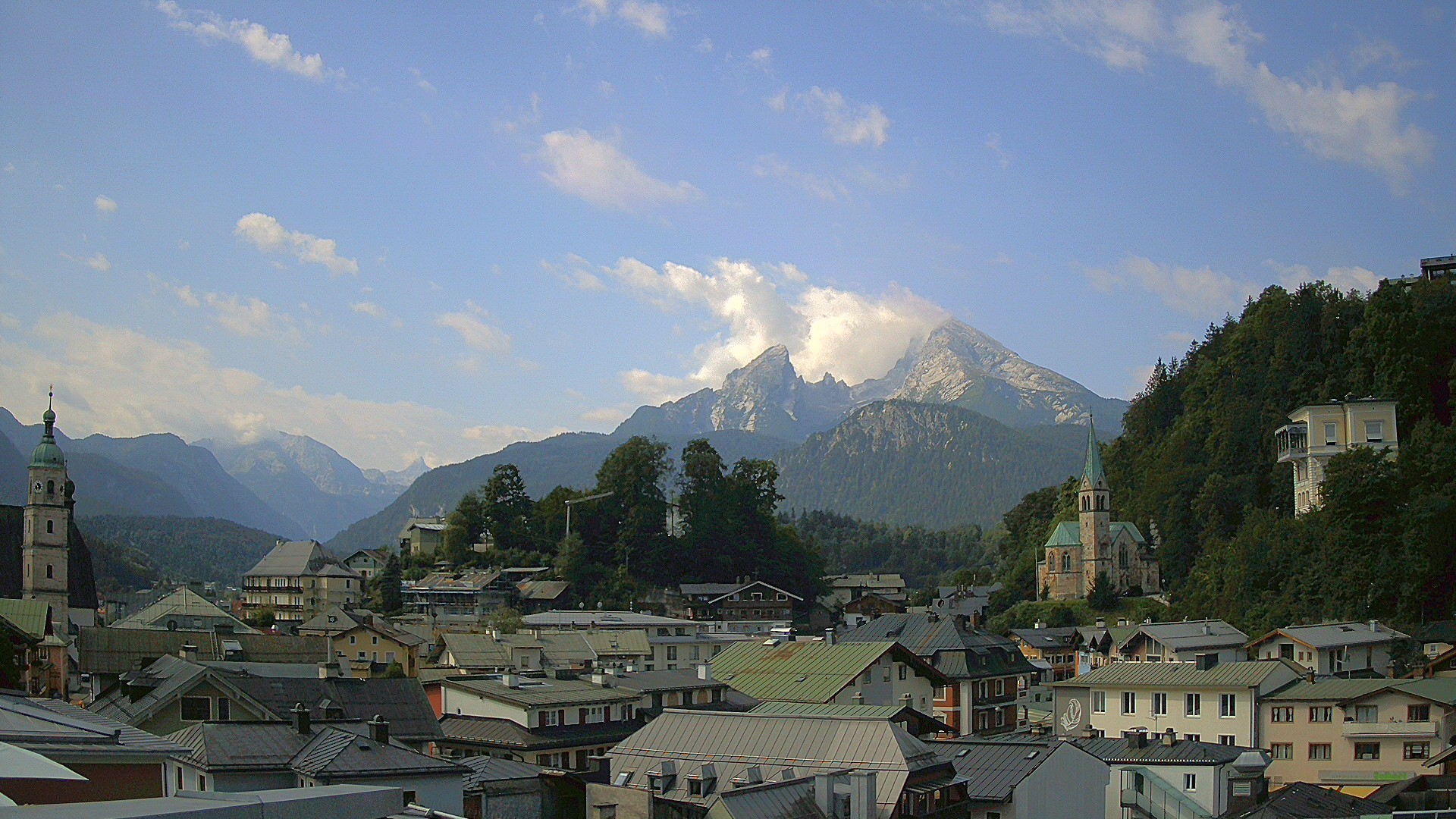 Archiv Foto Webcam Zentrum von Berchtesgaden