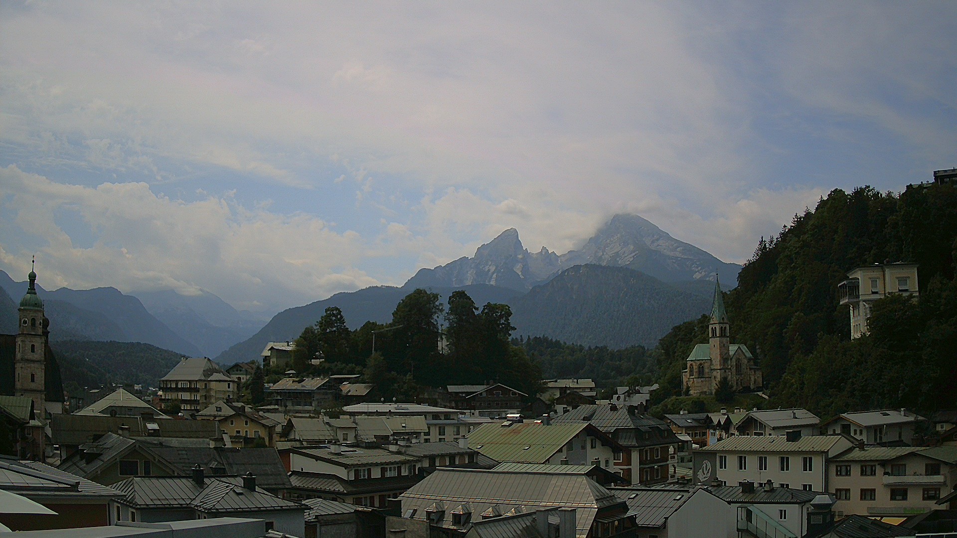 Archiv Foto Webcam Zentrum von Berchtesgaden