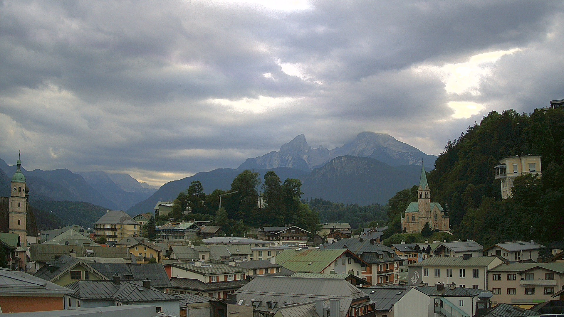 Archiv Foto Webcam Zentrum von Berchtesgaden