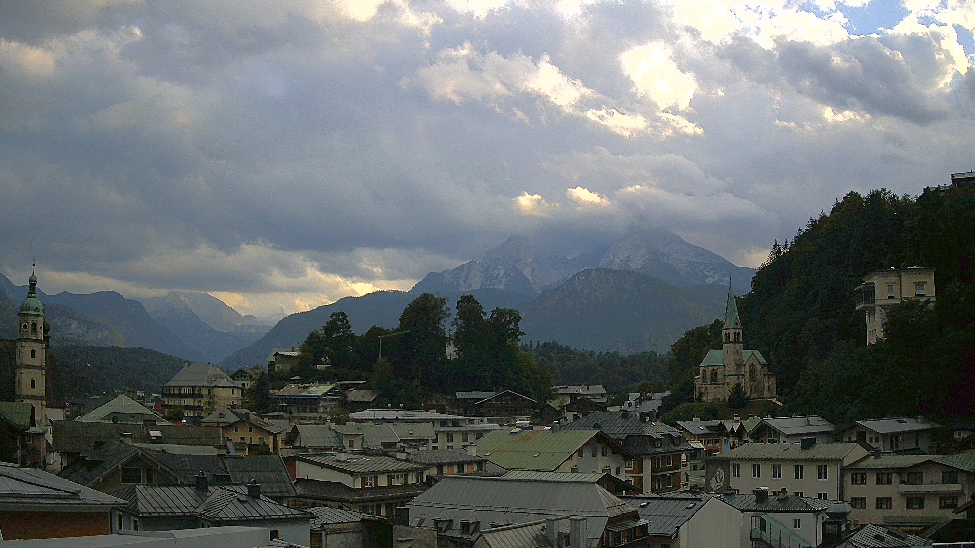 Archiv Foto Webcam Zentrum von Berchtesgaden