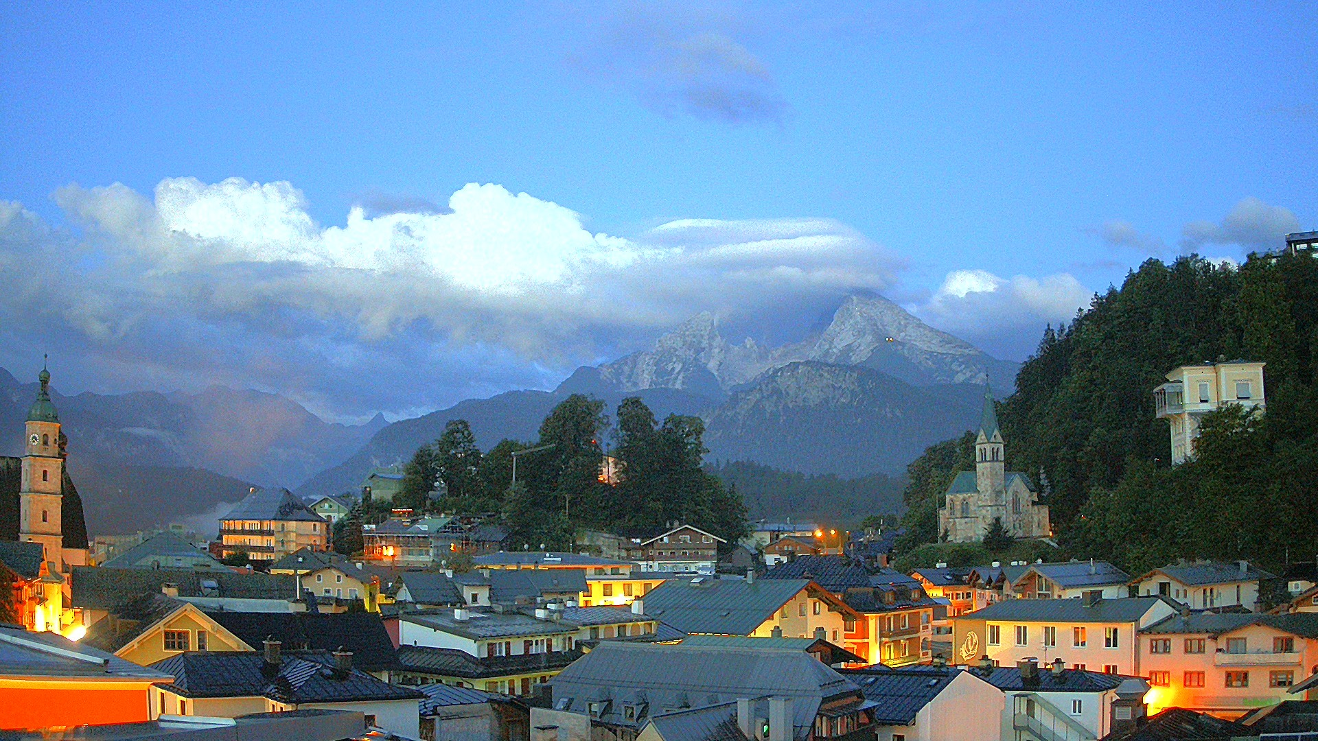 Archiv Foto Webcam Zentrum von Berchtesgaden