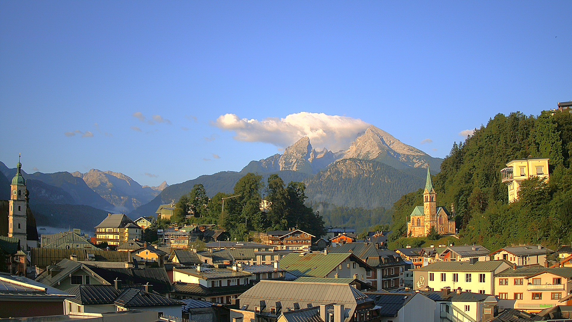 Archiv Foto Webcam Zentrum von Berchtesgaden