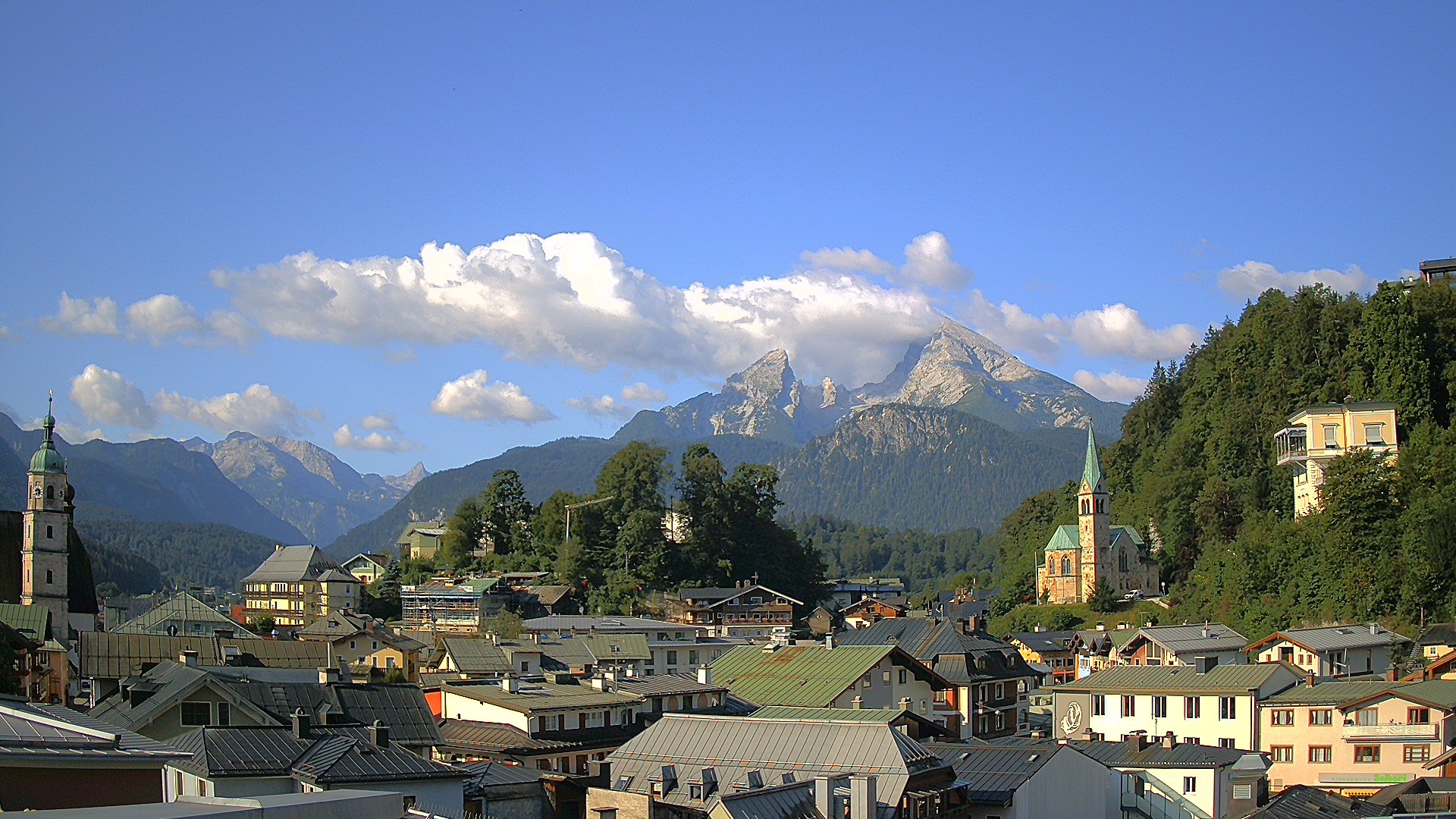 Archiv Foto Webcam Zentrum von Berchtesgaden