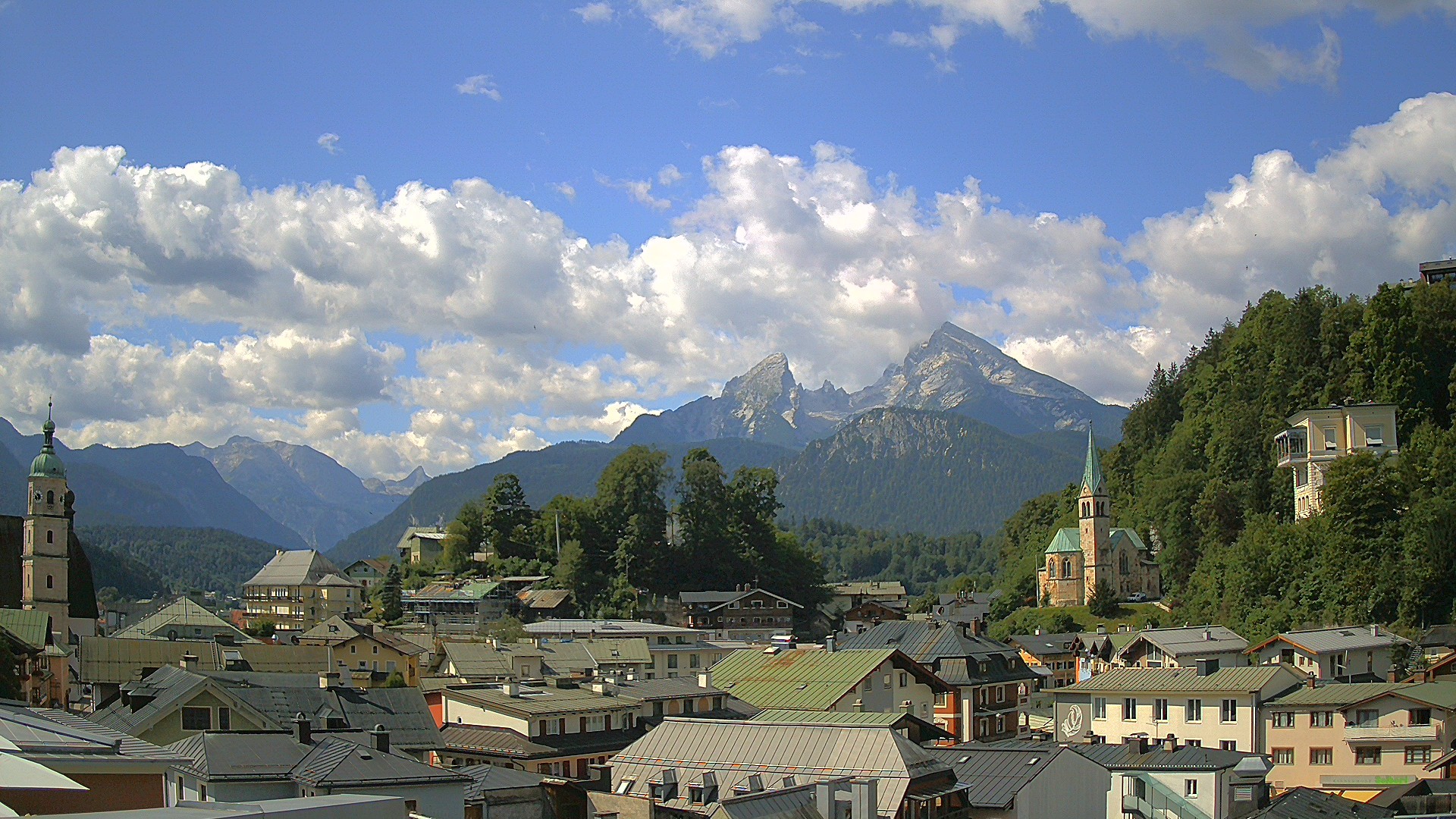 Archiv Foto Webcam Zentrum von Berchtesgaden