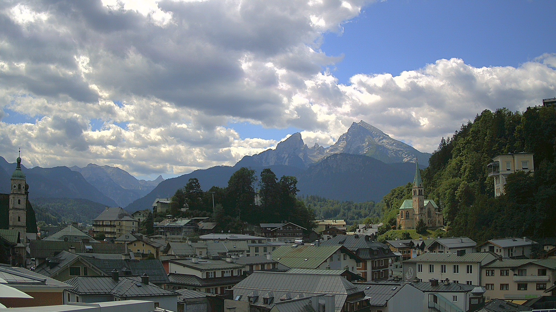 Archiv Foto Webcam Zentrum von Berchtesgaden