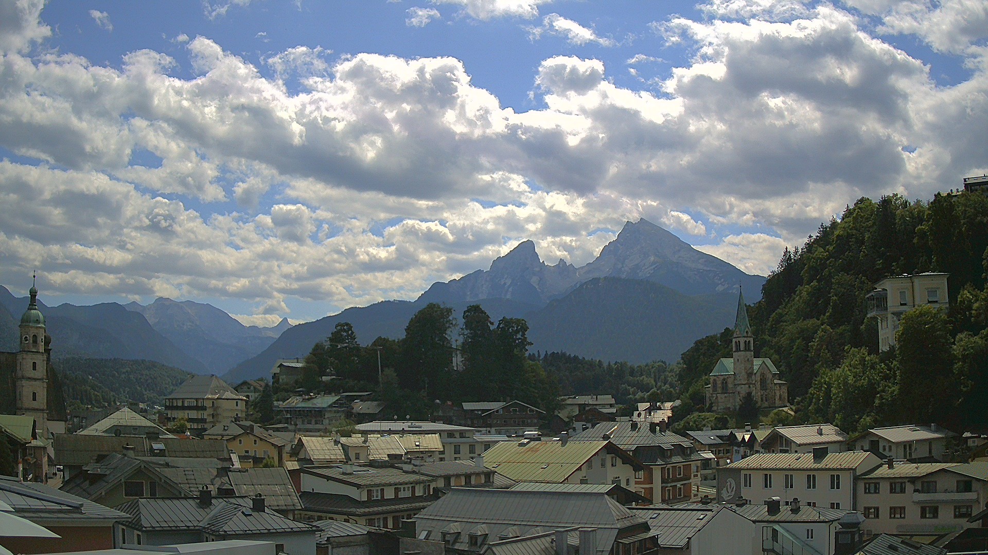 Archiv Foto Webcam Zentrum von Berchtesgaden