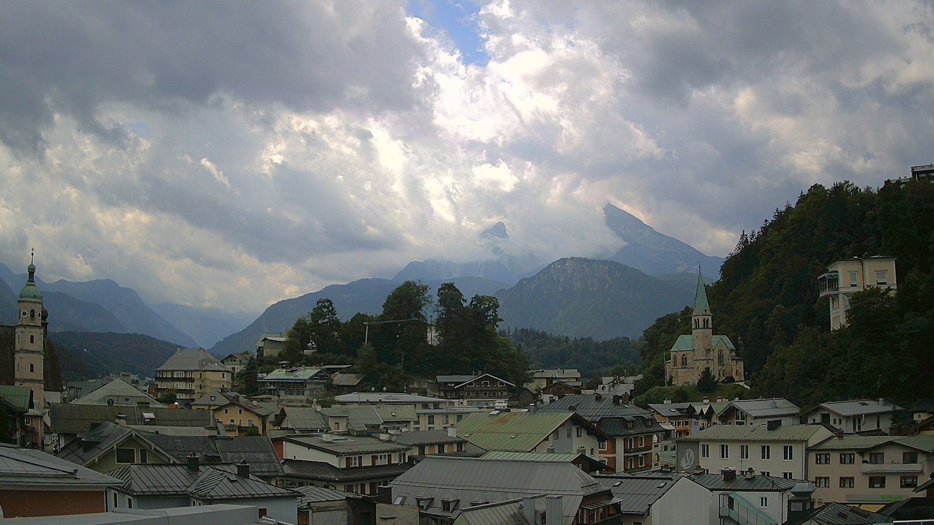 Archiv Foto Webcam Zentrum von Berchtesgaden