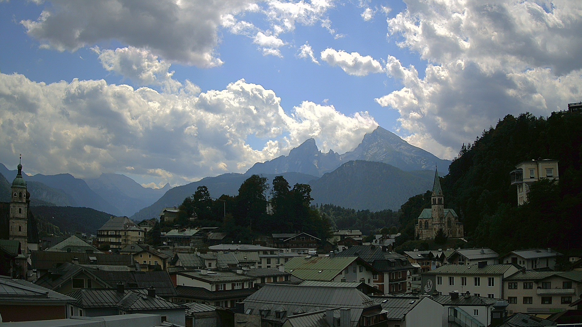 Archiv Foto Webcam Zentrum von Berchtesgaden