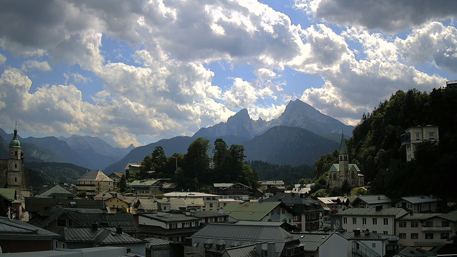 Archiv Foto Webcam Zentrum von Berchtesgaden