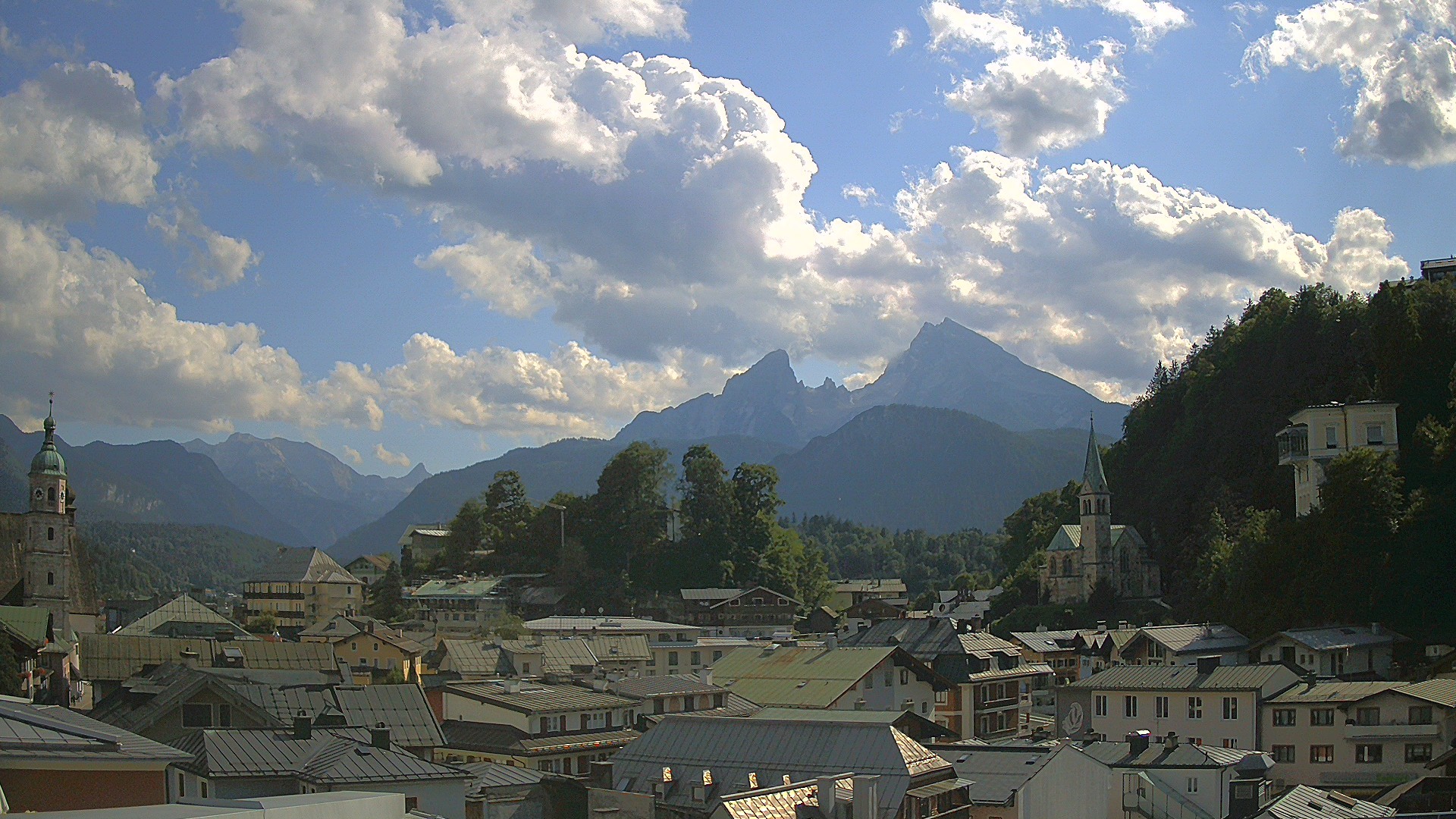 Archiv Foto Webcam Zentrum von Berchtesgaden