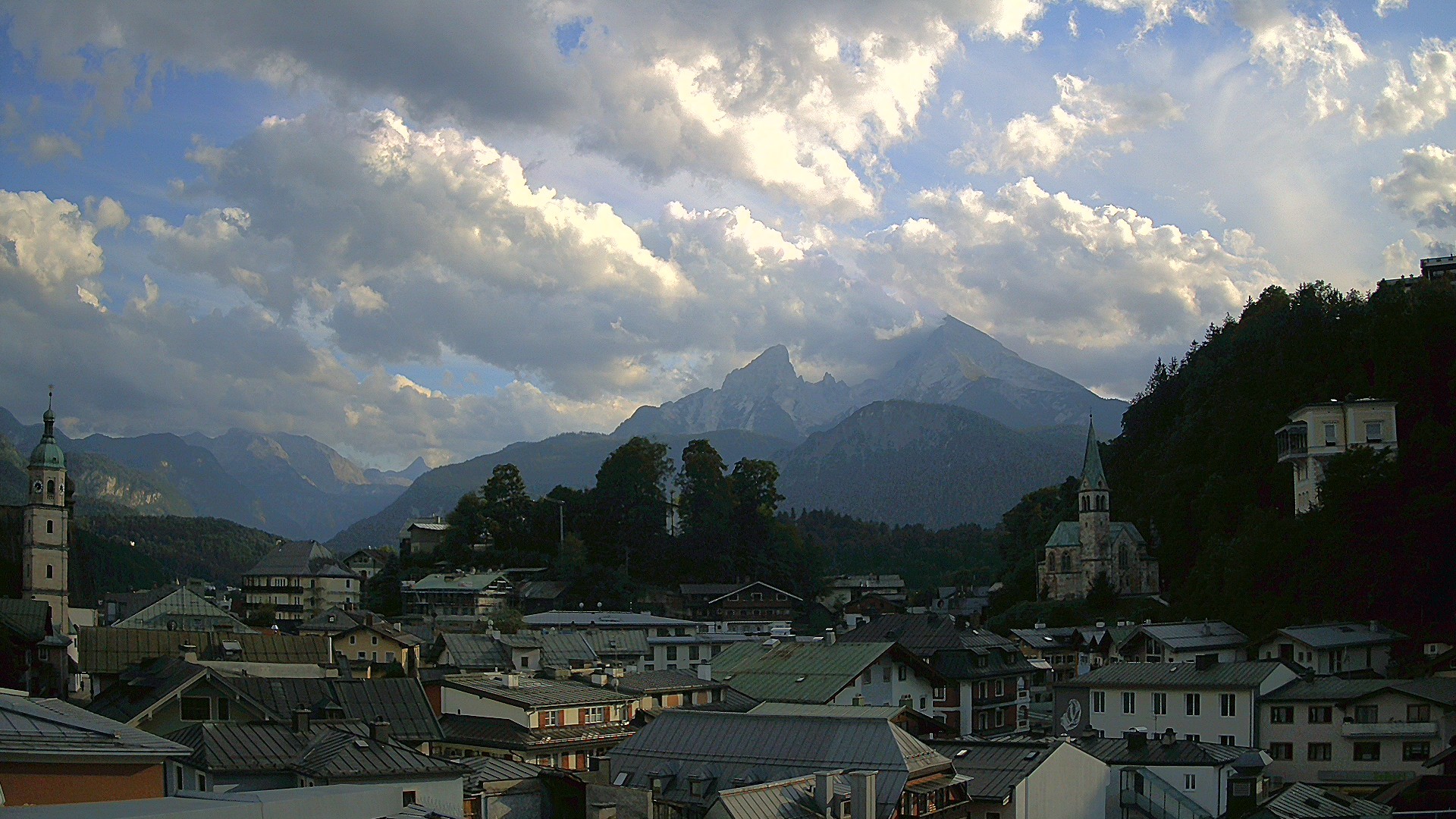 Archiv Foto Webcam Zentrum von Berchtesgaden