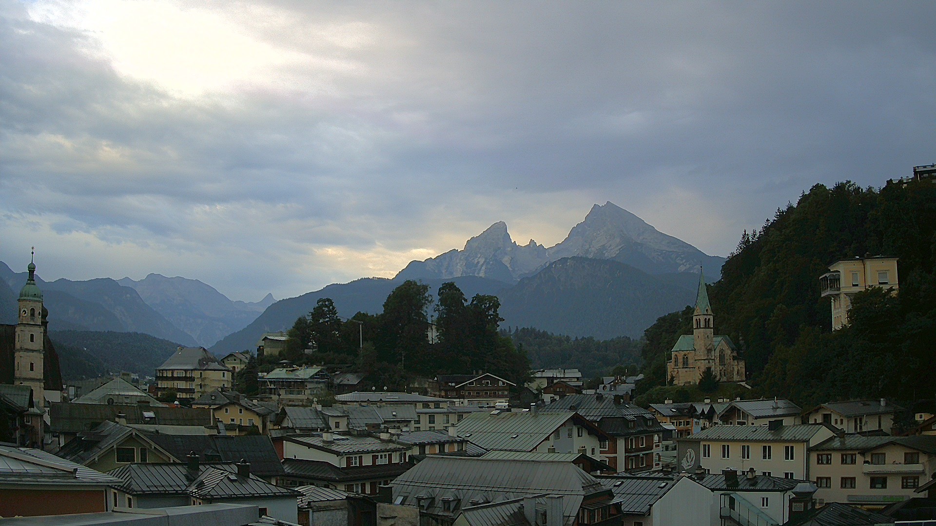Archiv Foto Webcam Zentrum von Berchtesgaden