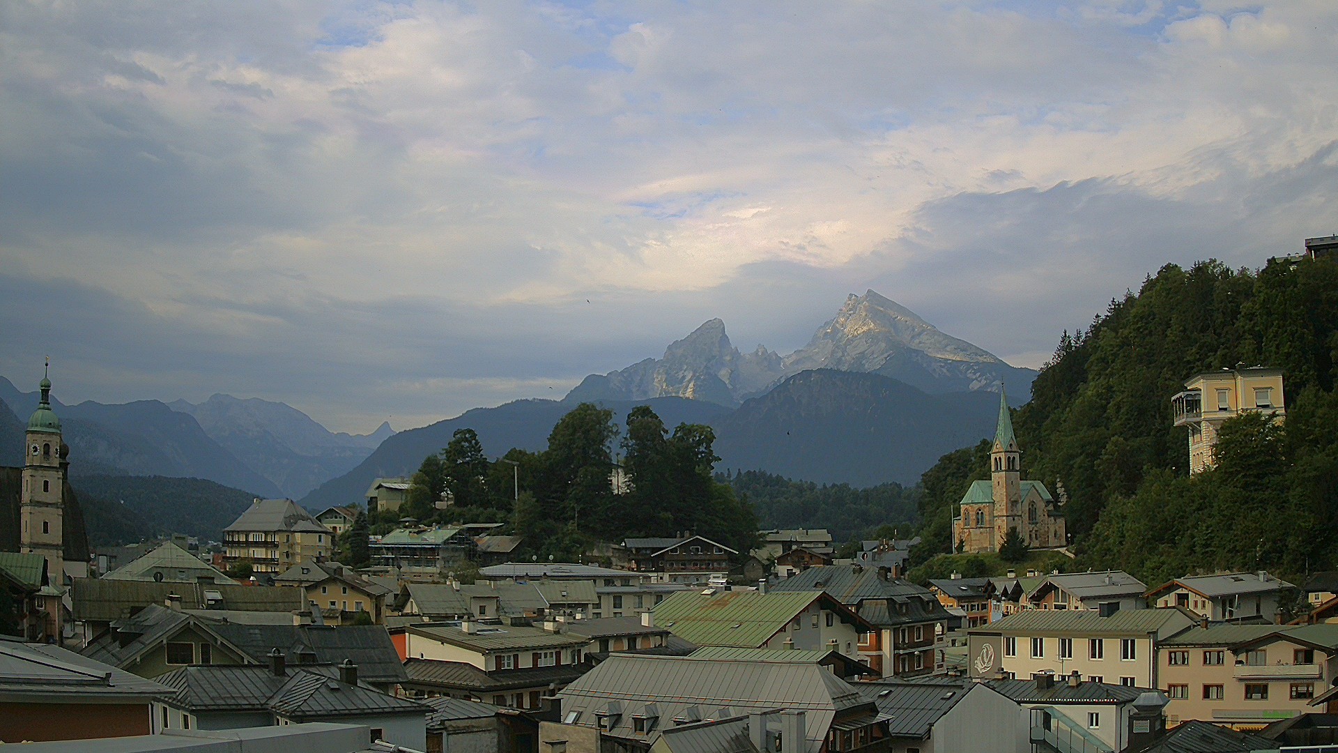 Archiv Foto Webcam Zentrum von Berchtesgaden