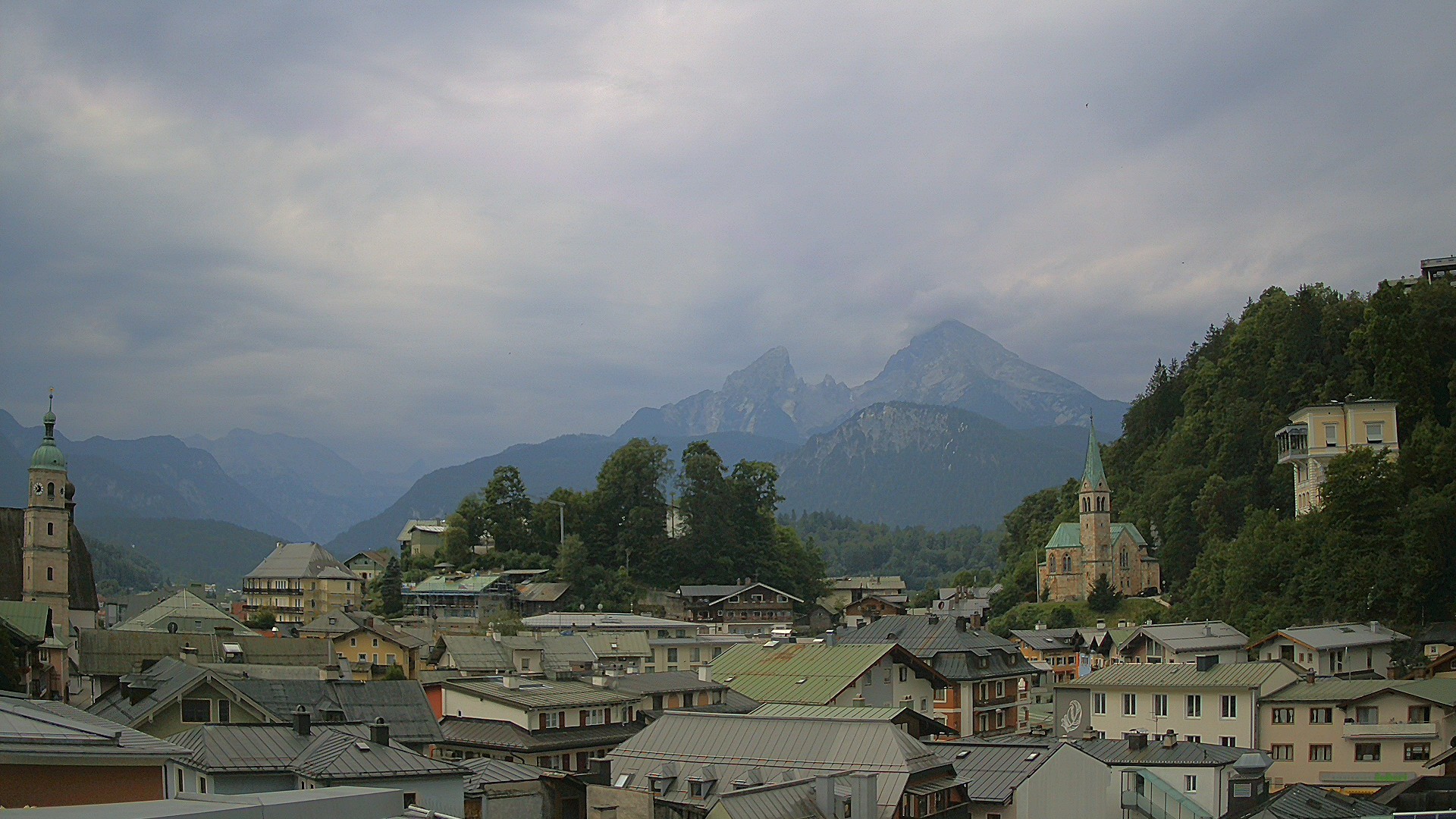 Archiv Foto Webcam Zentrum von Berchtesgaden