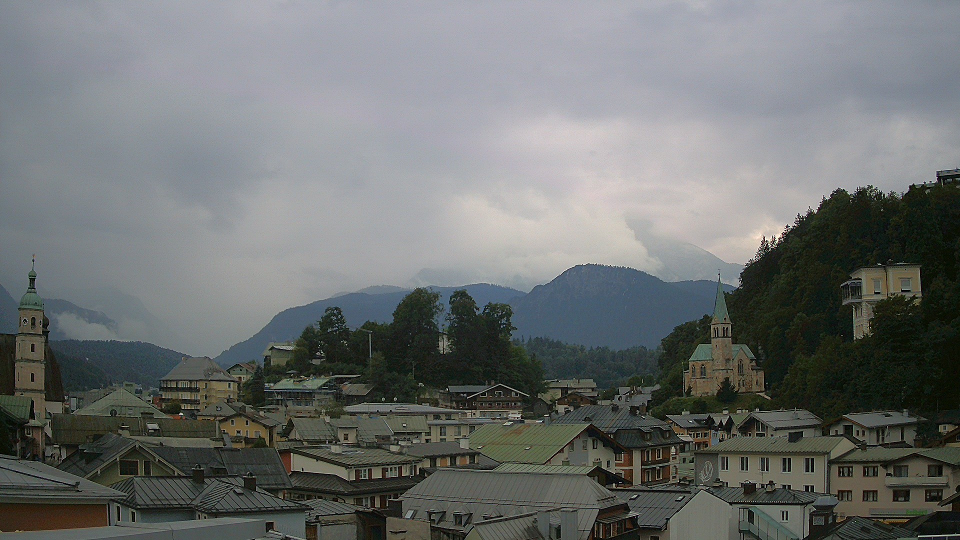 Archiv Foto Webcam Zentrum von Berchtesgaden