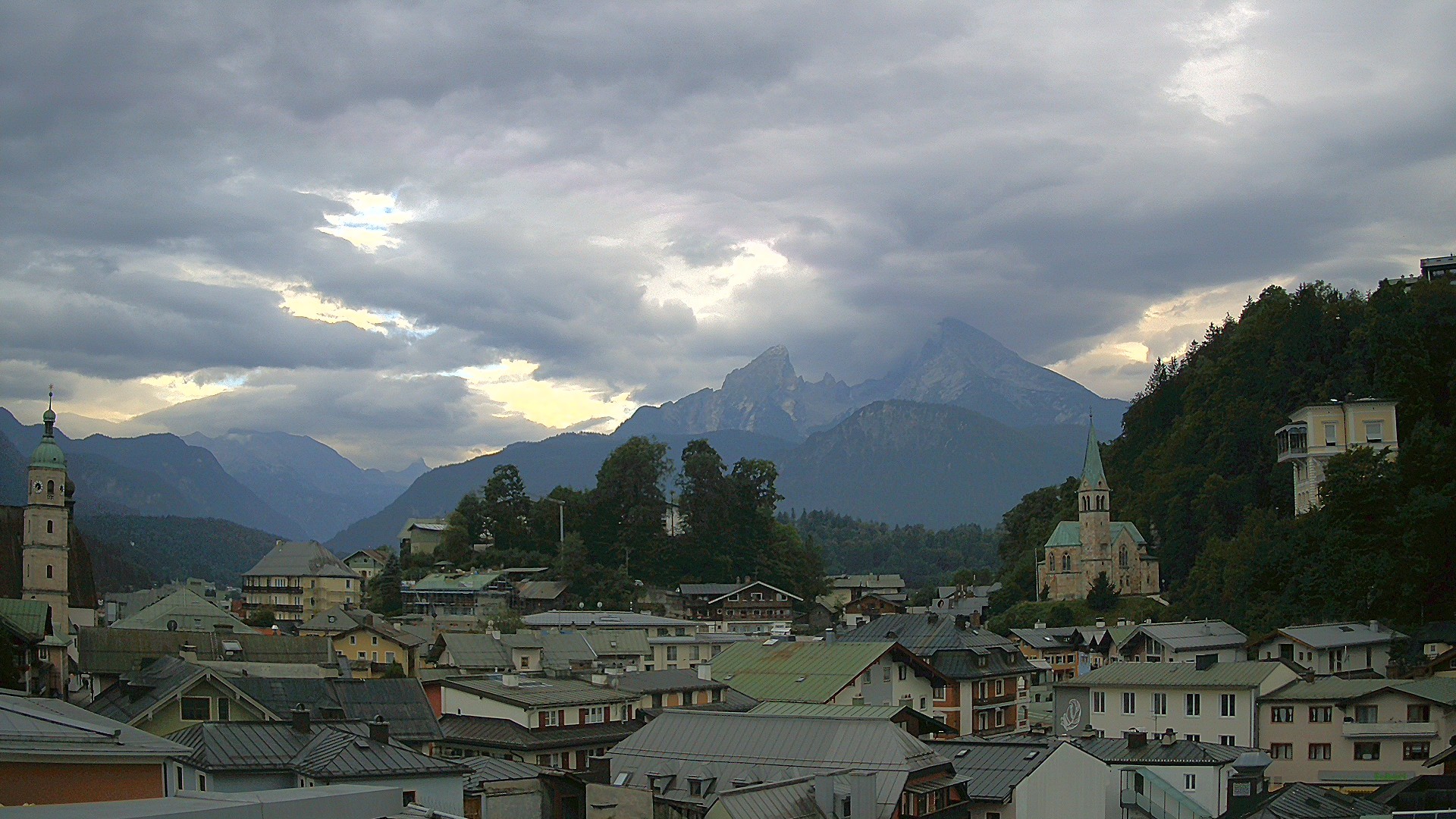 Archiv Foto Webcam Zentrum von Berchtesgaden