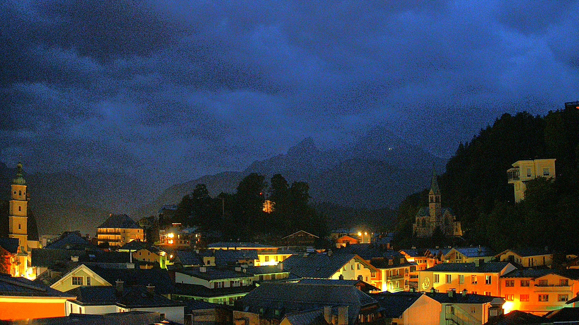Archived image Webcam Berchtesgaden - City Centre