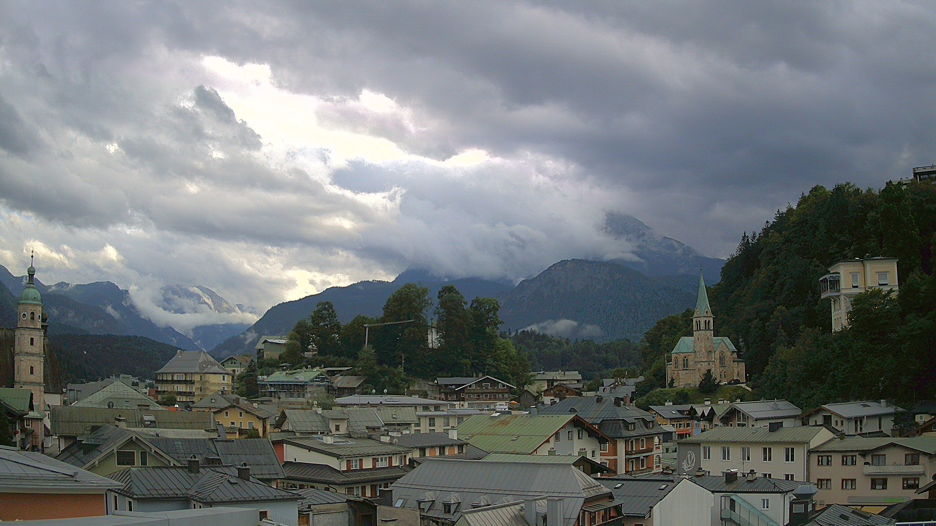 Archiv Foto Webcam Zentrum von Berchtesgaden