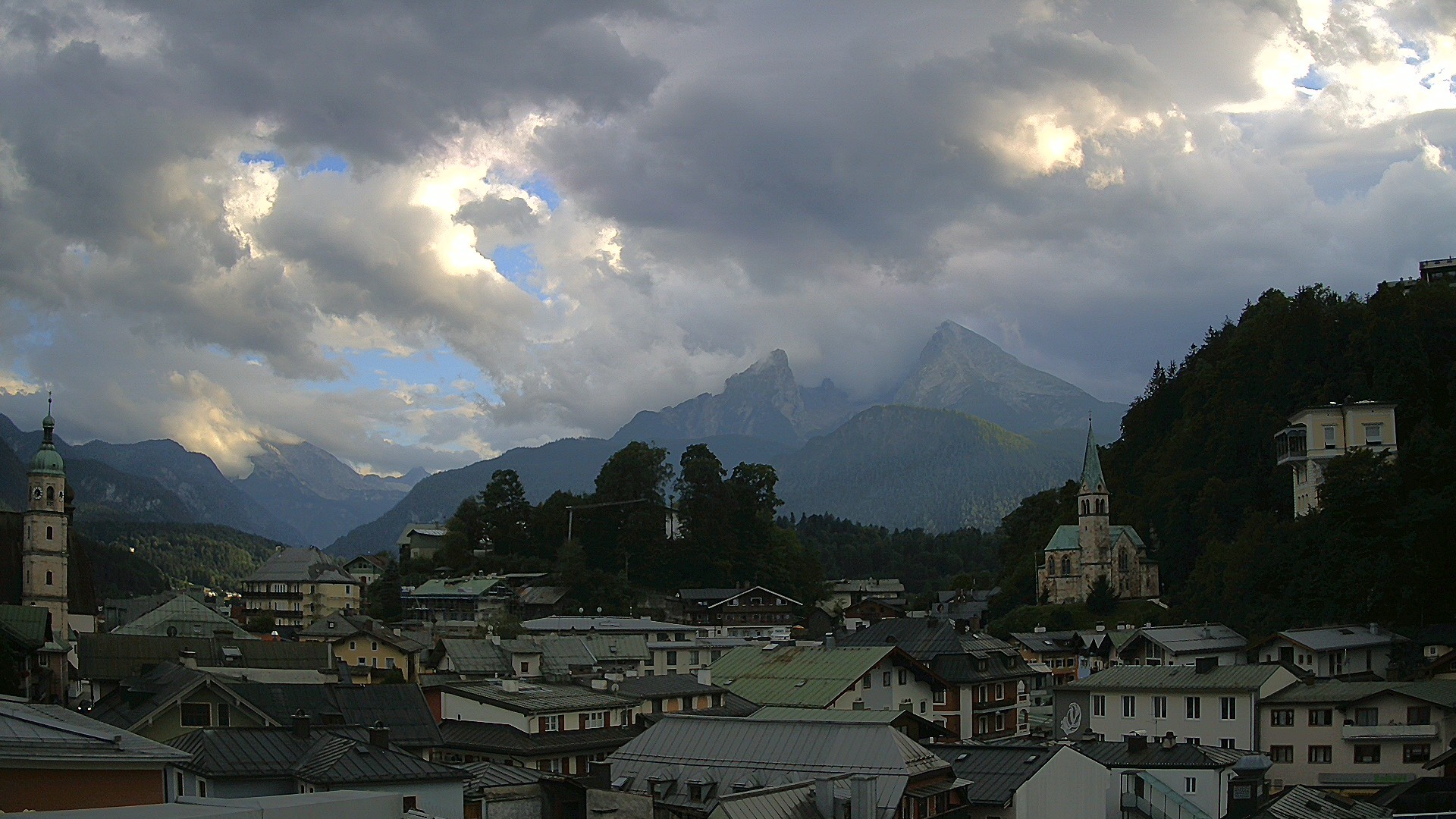 Archiv Foto Webcam Zentrum von Berchtesgaden