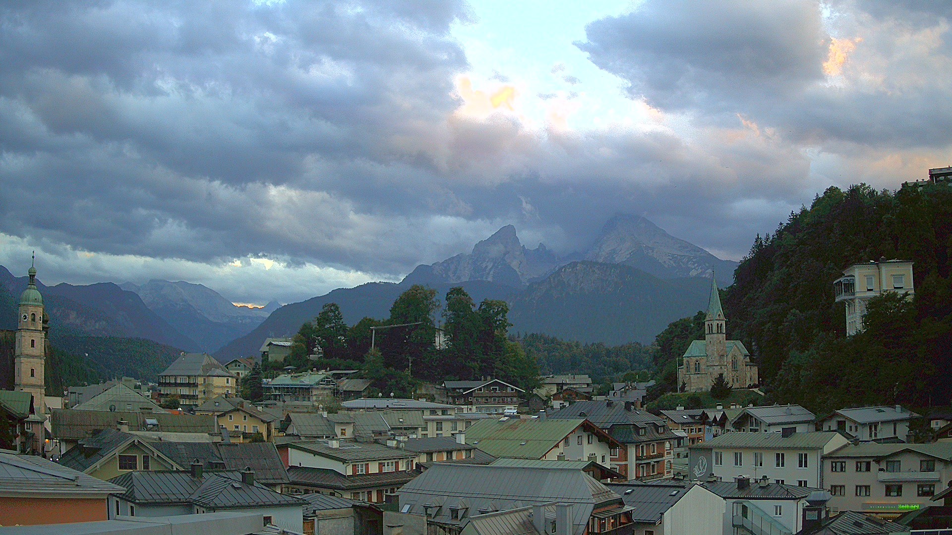 Archiv Foto Webcam Zentrum von Berchtesgaden
