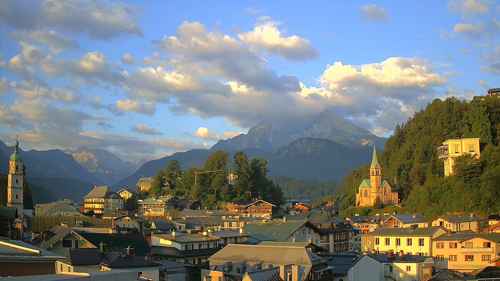 Archiv Foto Webcam Zentrum von Berchtesgaden