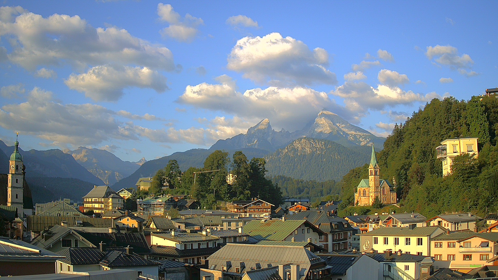 Archiv Foto Webcam Zentrum von Berchtesgaden