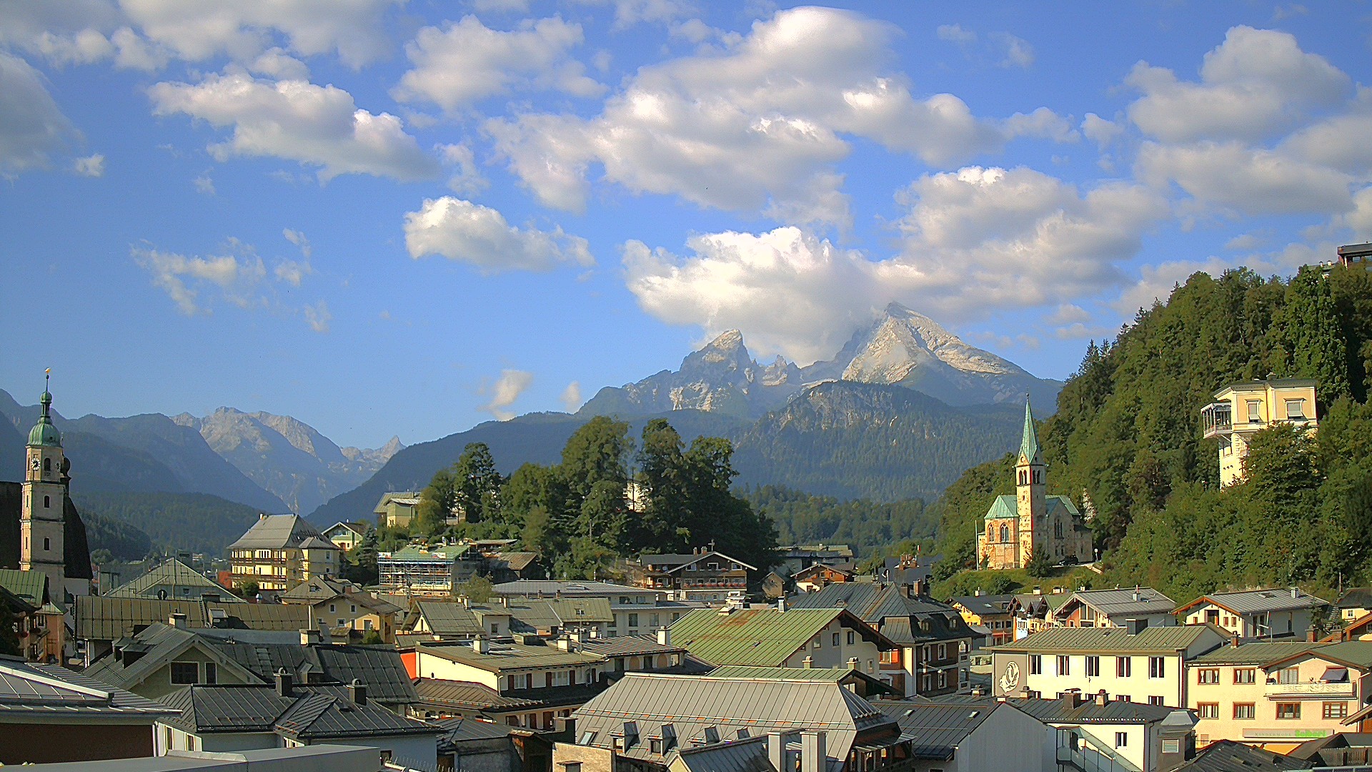 Archiv Foto Webcam Zentrum von Berchtesgaden