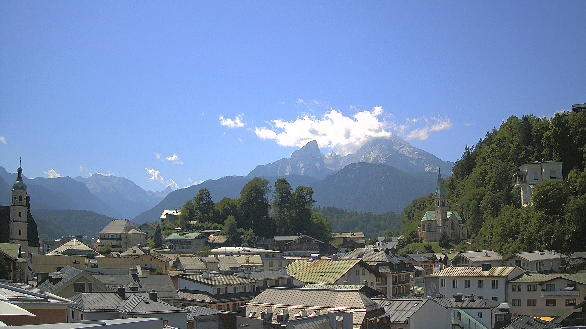 Archiv Foto Webcam Zentrum von Berchtesgaden