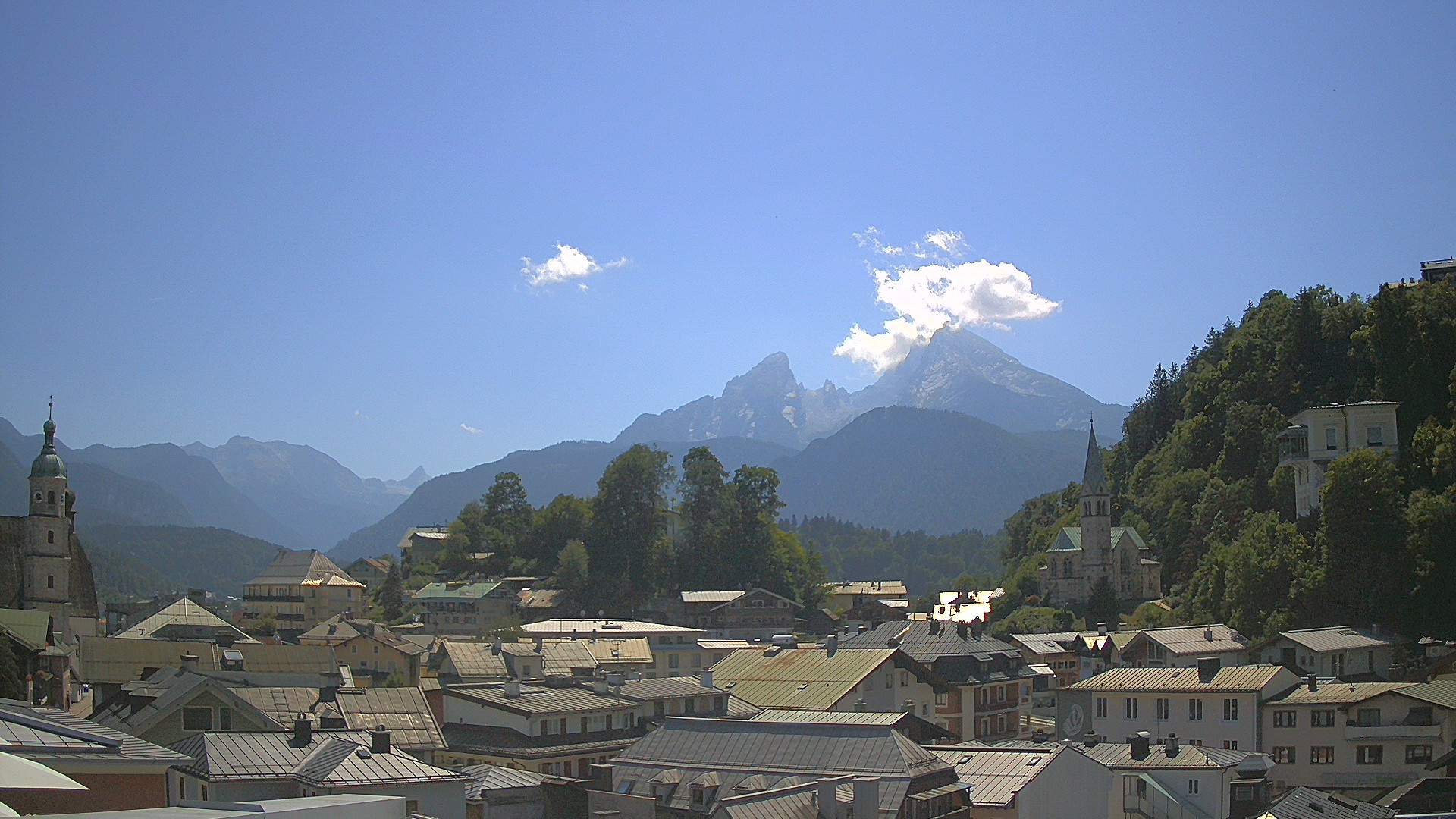 Archiv Foto Webcam Zentrum von Berchtesgaden